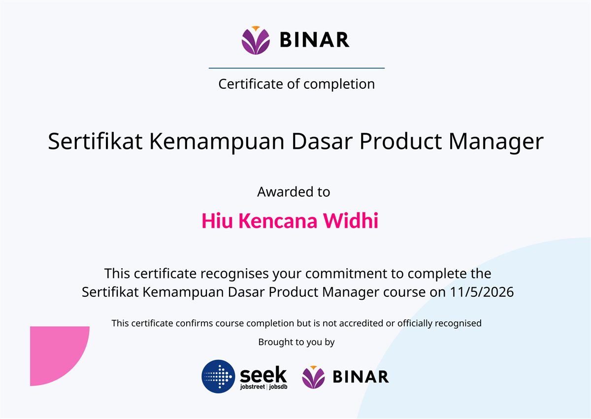 Kemampuan Dasar Product Manager