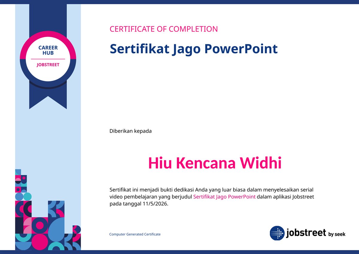 Jago PowerPoint