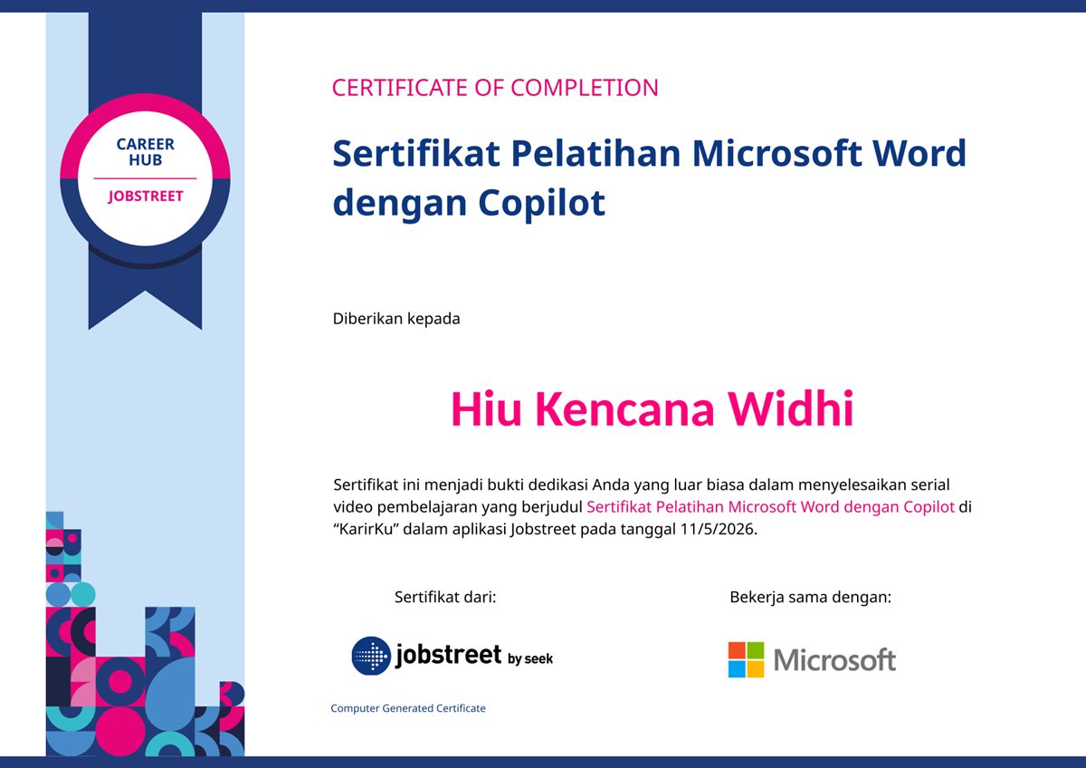 Microsoft Word dengan Copilot