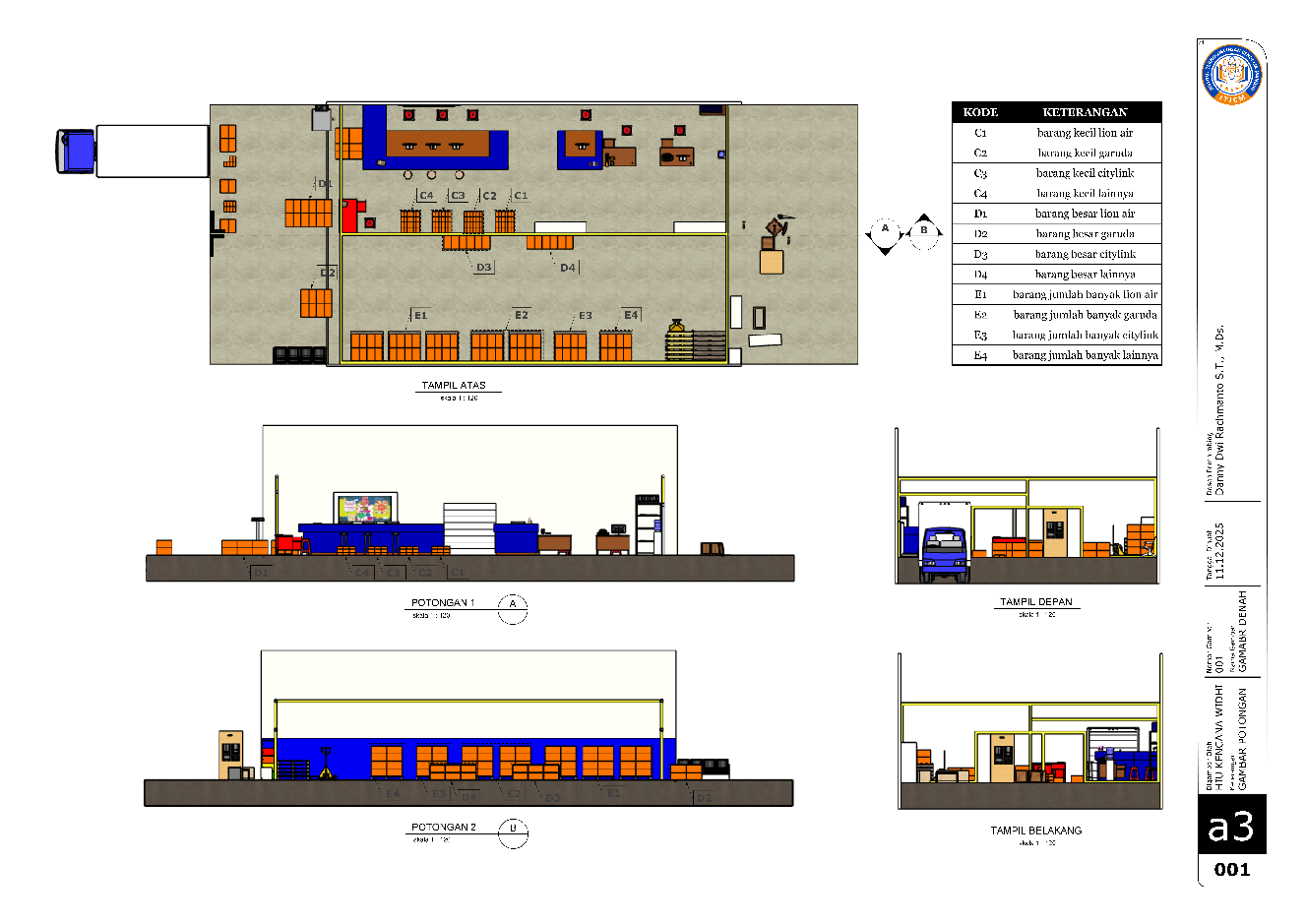 3D Layout